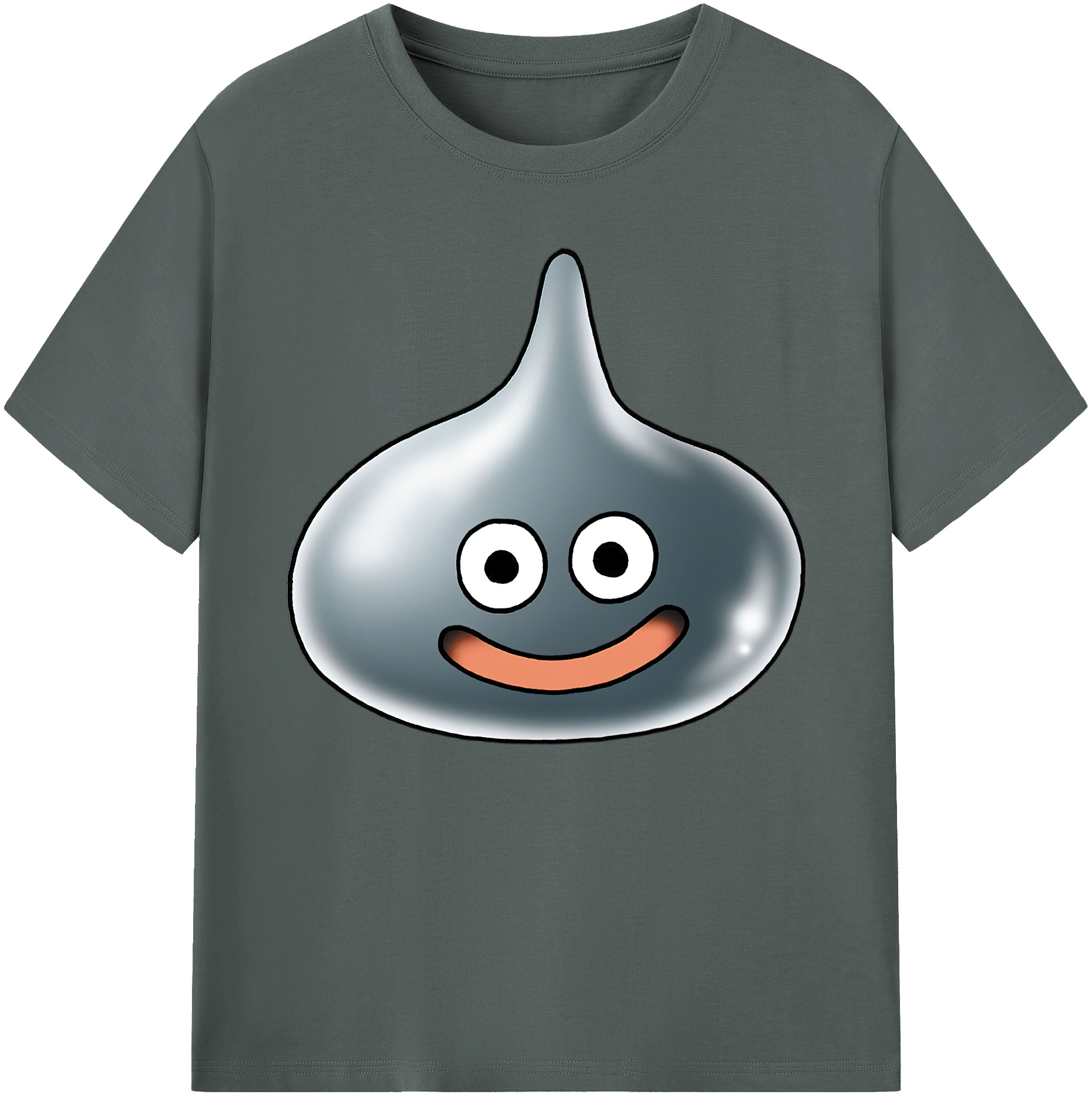 （画像用） ドラゴンクエスト Doragon Kuesuto Dragon Quest 綿100％ メンズ半袖Tシャツ｜肌触りやわらか＆通気性